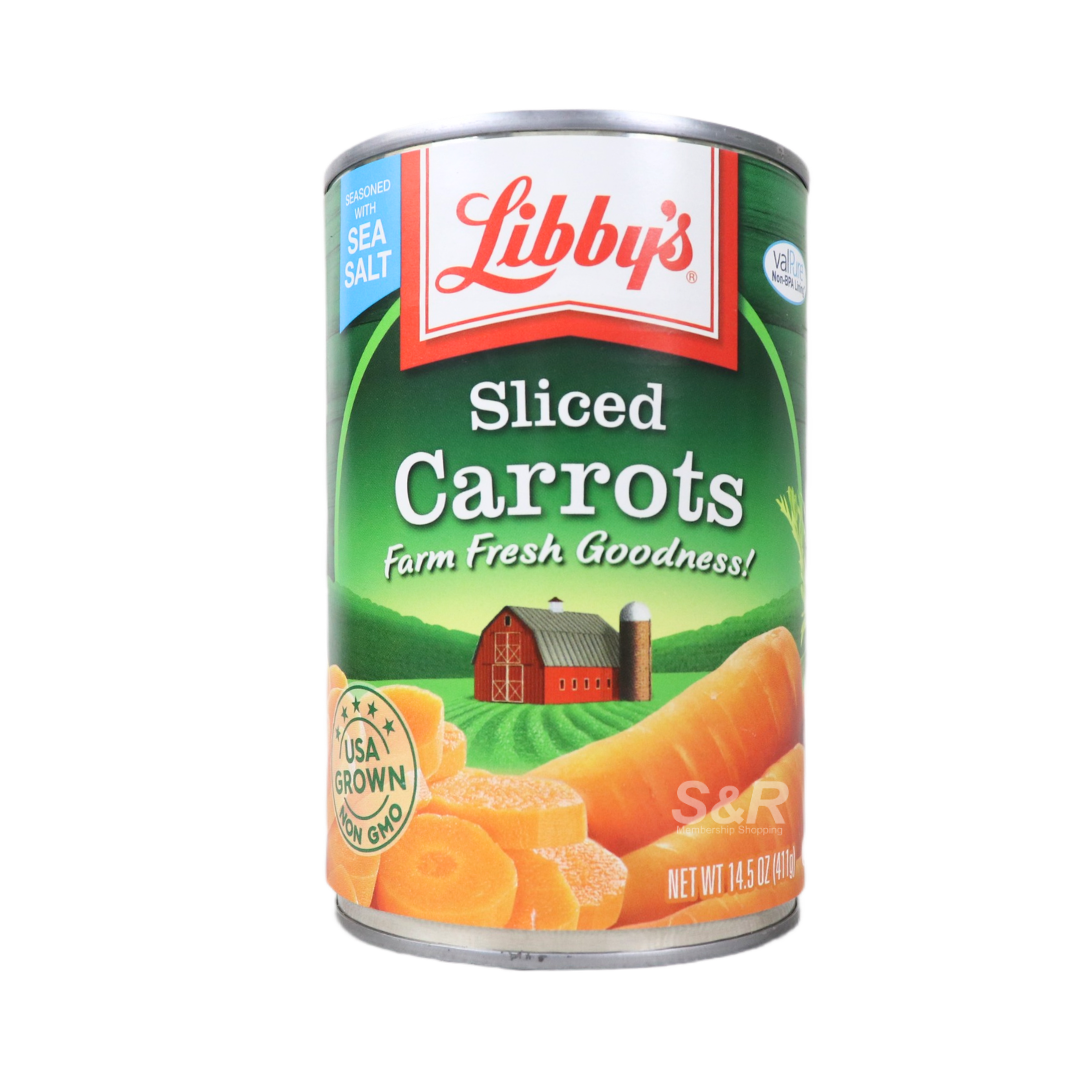 Libby's Sluced Carrots 411g